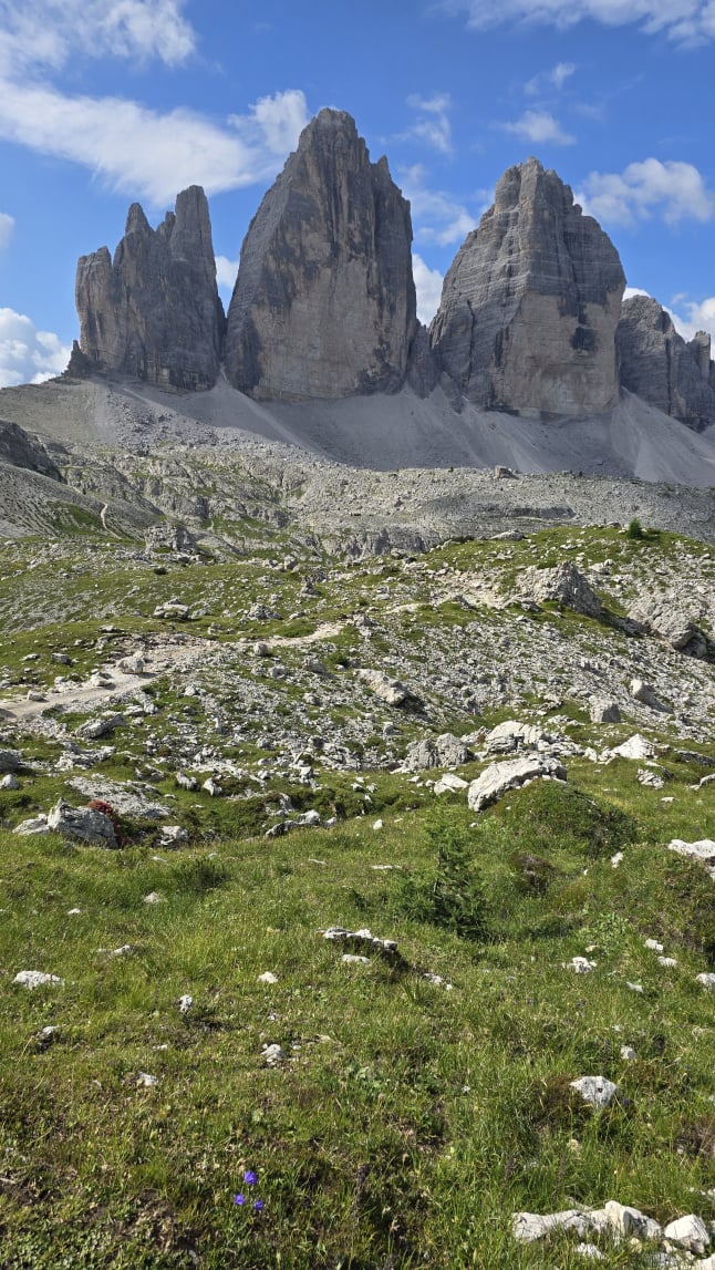 Italien Drei Zinnen in Südtirol