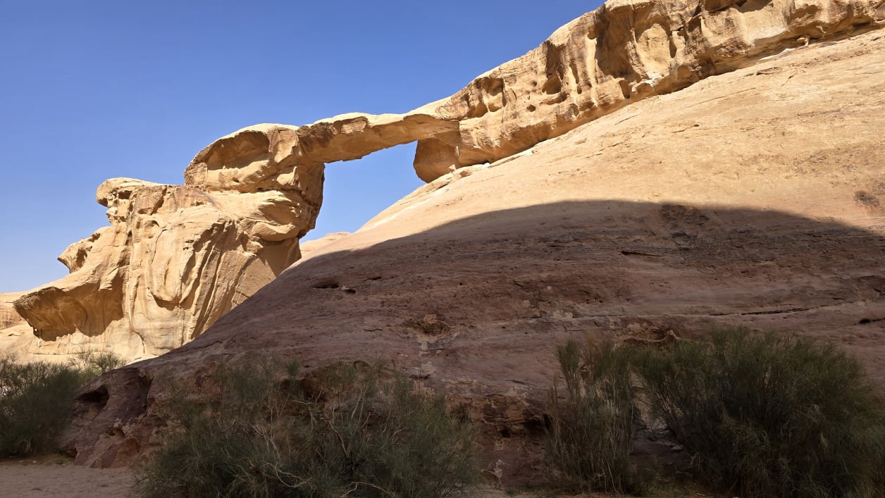 Wadi Rum Felsbogen